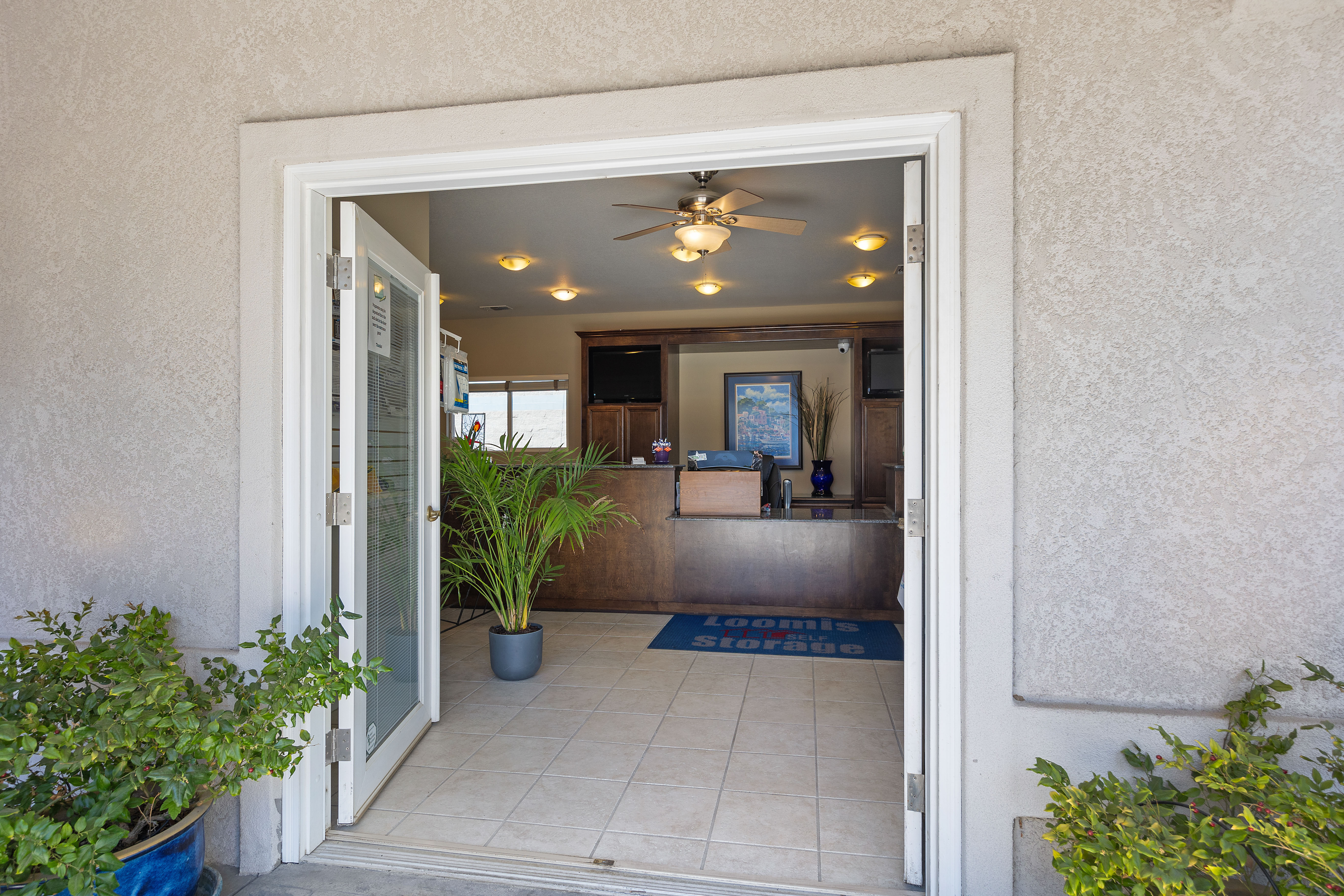 Office entrance